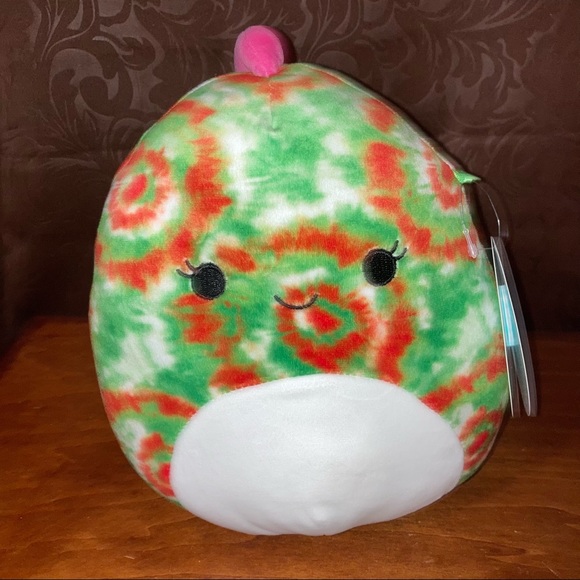 Squishmallows Other - NWT Squishmallows Winifred Tie-dye Chameleon Stuffed Animal Pillow Pet NEW 8”